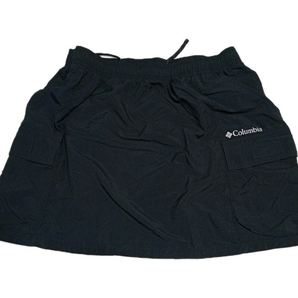 Columbia Dresses & Skirts - Columbia Sportswear‎ Women's Cargo Skirt Size Large Black Nylon Outdoor Hiking
